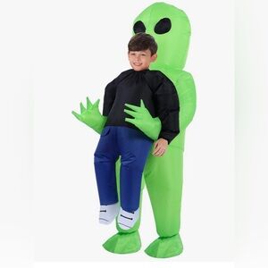 Green Alien Inflatable Costume